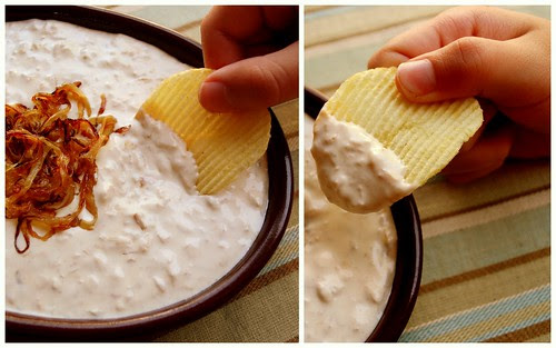 Maui Onion Dip Collage