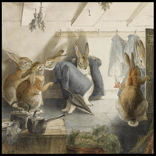 The Rabbits' Christmas Party - The Departure