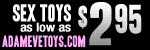 Sex Toys as Low as $2.95