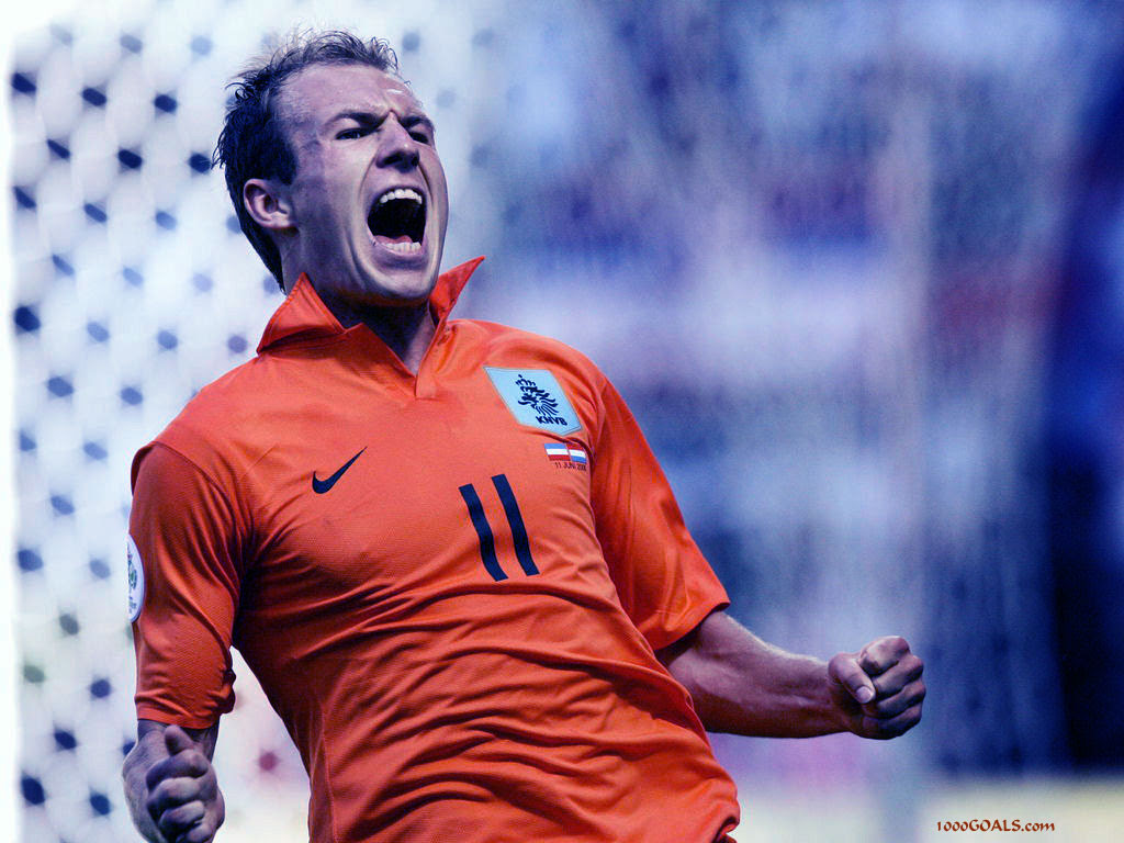 Arjen Robben Football Wallpaper