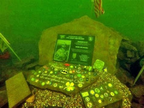 navy seal adam browns underwater memorial