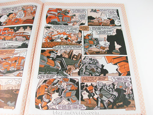 Condorito, homenaje a Transformers