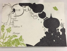 結婚式 返信 イラスト アラジン Khabarplanet Com