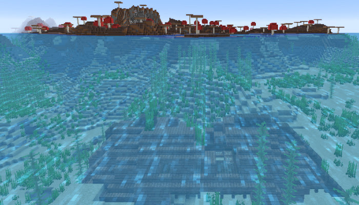 マイクラ1 13 難破船や水中遺跡などがすぐ見つかる海のシード値10個まとめ マイクラモール