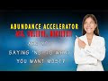Abundance Accelerator Review 💢 Ask ➡️ Believe ➡️ Receive 💢 Are You Sayin...