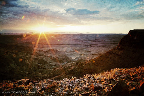 Fish River Canyon at sunrise by fotoshoota.com