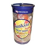 Sunkist Gourmet Fruit Gems 136, Individually Wrapped Pieces 3 Pounds