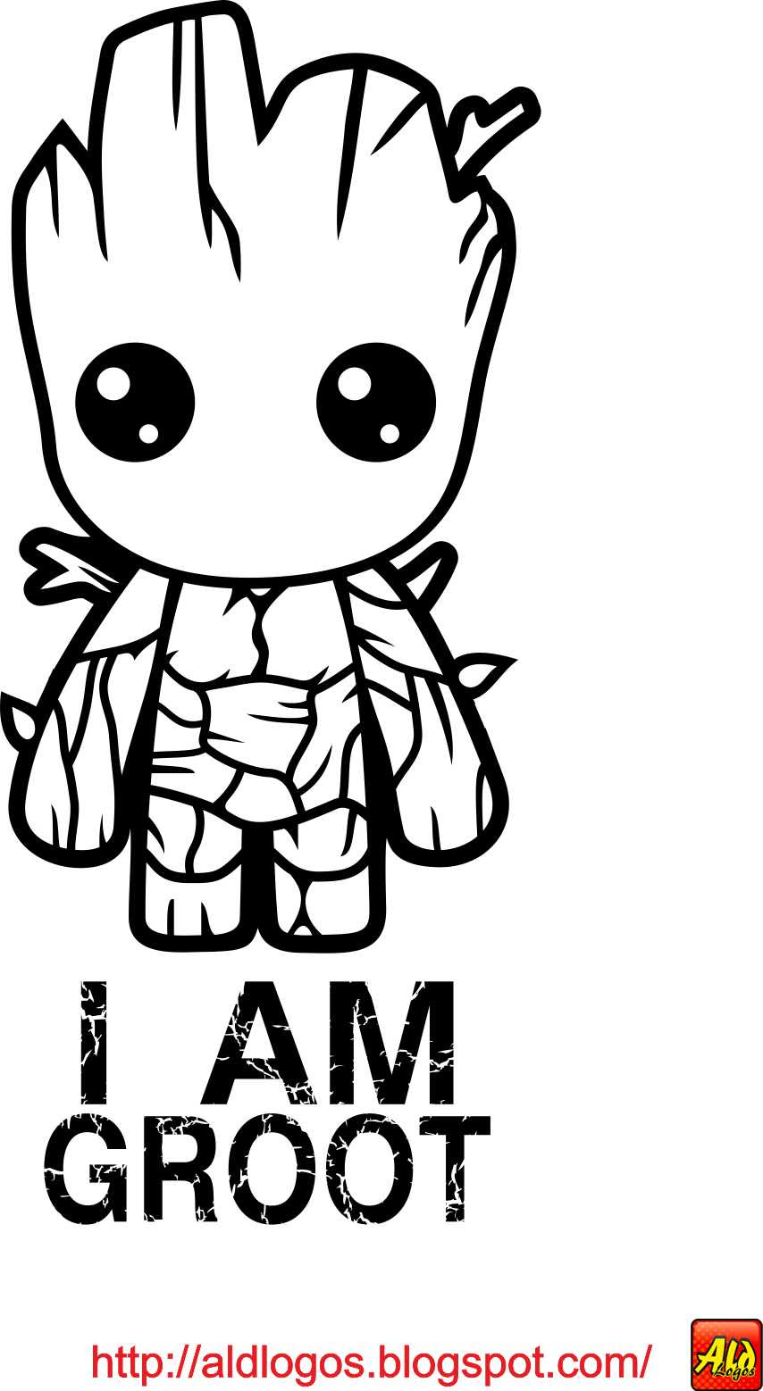 Baby Groot Vector at GetDrawings | Free download