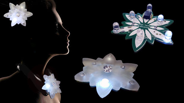 High Tech Edelweiss Necklace