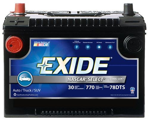 EXIDE Std Automotive Battery 78DTS | AutoPartMonster.com