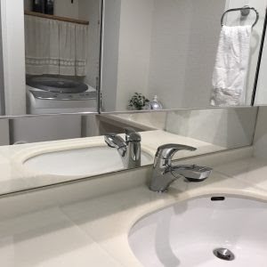 家事ストレス激減 水ハネでお困りの場所にはドリームステッカーのモザイクタイルシールを