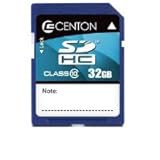Centon 32 GB Class 10 SDHC Flash Memory Card 32GBSDHC10