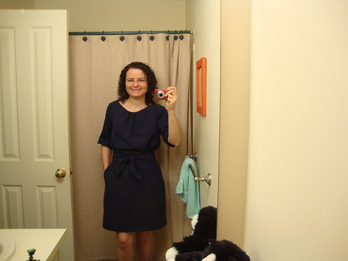 Simplicity 2406 Cynthia Rowley rolled sleeves