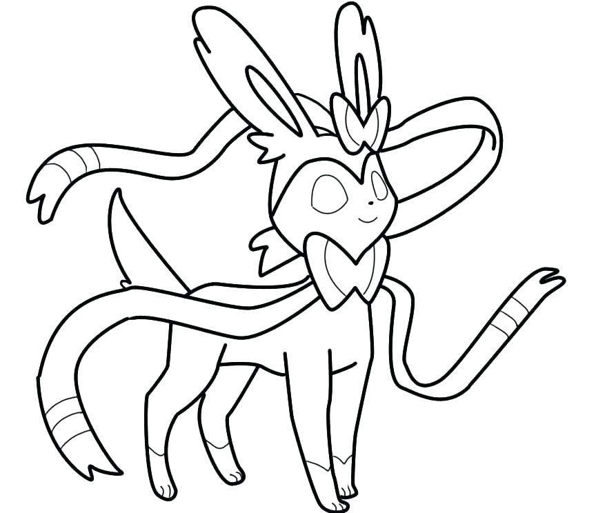 Eevee Evolution Coloring Pages at GetColorings.com | Free ...