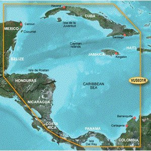Garmin VUS031R - Southwest Caribbean - SD Card