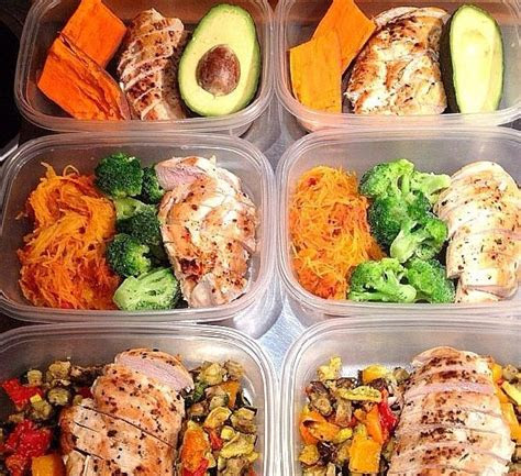 meal prep work lunch ideas pinterest meals