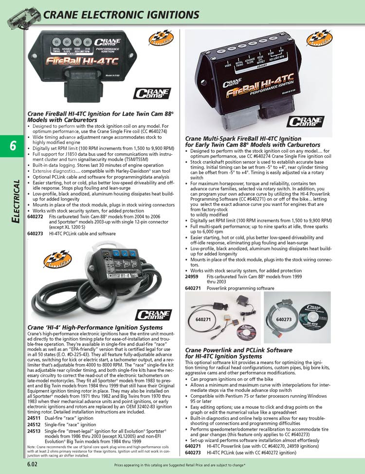 American Legend Motorcycles - Electronic Ignitions