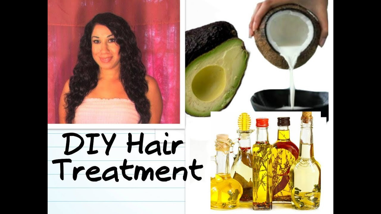DIY SILKY HAIR TREATMENT How to SMOOTH FRIZZY HAIR and Get ...