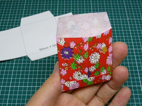 手作りポチ袋 封筒テンプレート 手作りなら 思いのママ