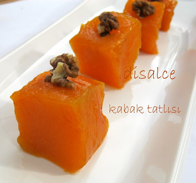 şerbetli tatlı kabak tatlısı