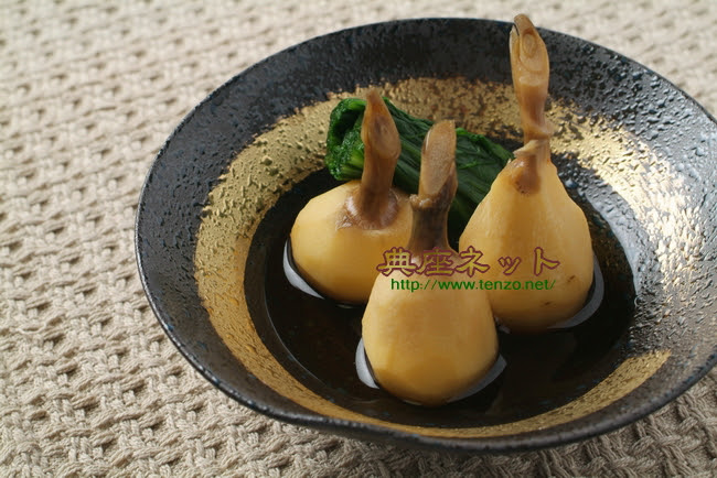くわいの煮物 典座ネット 旬の精進料理レシピ集