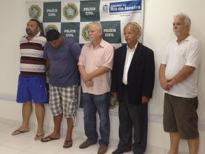 Operação prende suspeitos de aplicar golpes bancários no RJ. (Foto: Alba Valéria Mendonça/G1)