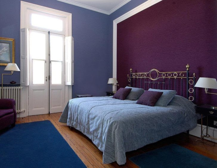 Los colores violetas o morados son espaciales para interiores - Casa y Color
