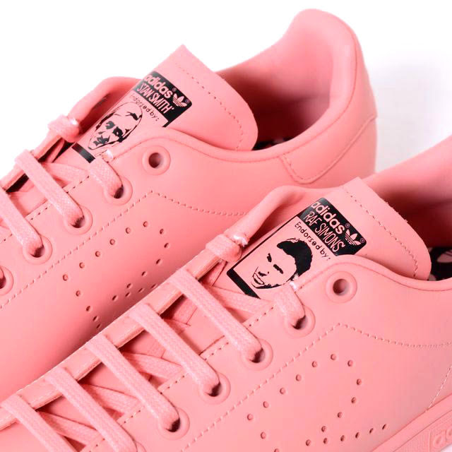 アディダスラフシモンズ Adidas By Raf Simons スタンスミススニーカー ピンク