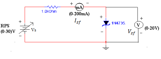Electronic Devices And Circuits Lab Notes Zener Diode Characteristics And Zener As Voltage Regulator Studentboxoffice In