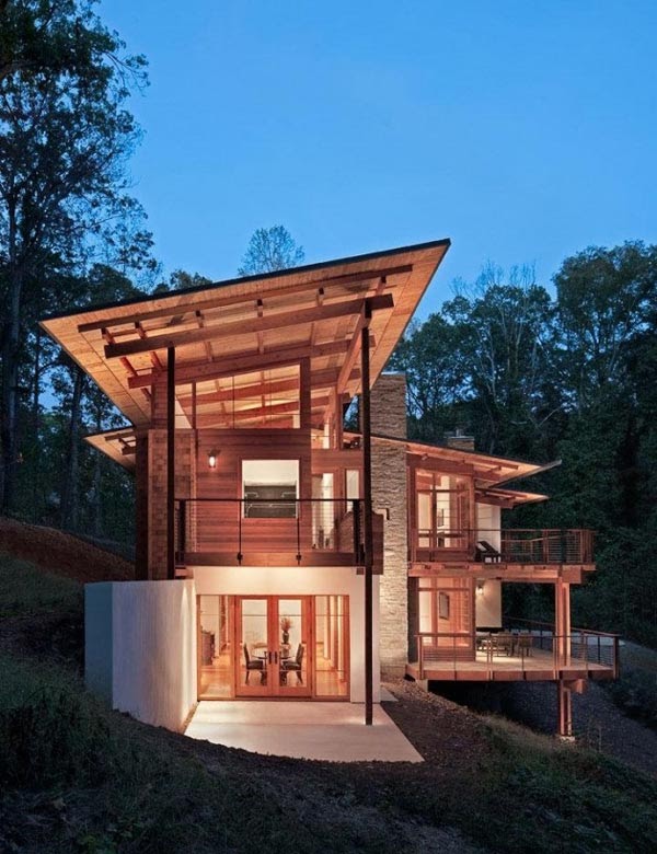 23+ Contemporary Wood House, New Concept!
