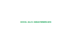 44 Model Baju Muslim Modern Syar I Terbaru 2019 Model Kebaya Modern