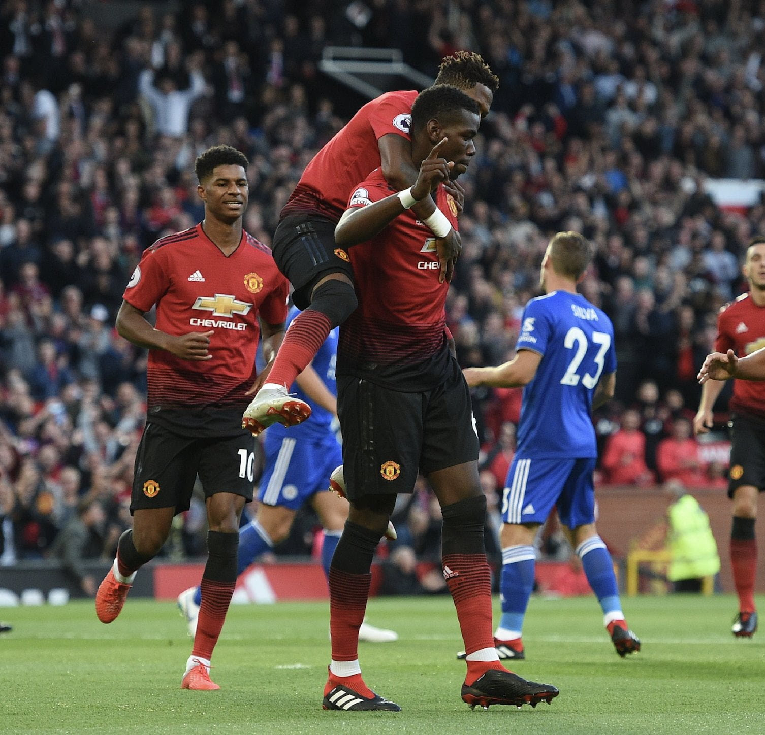Manchester United vs Leicester City: Mourinho's men edge ...