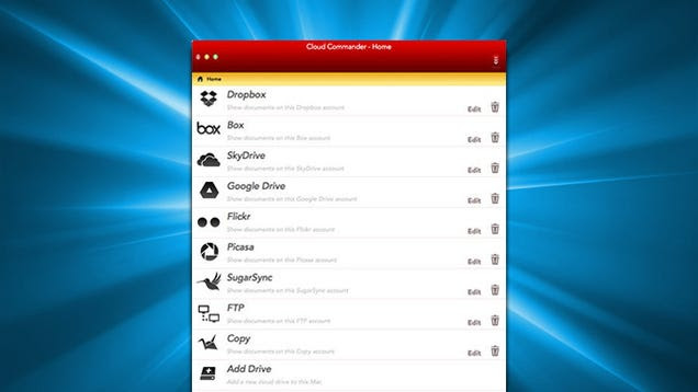Cloud Commander Displays All Your Cloud Folders in One Place