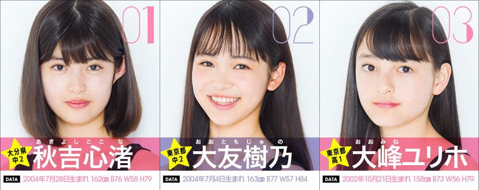 途中経過 ミスセブンティーン18モデルオーディション ファイナリスト オーディションnow