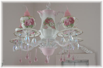 Teacup Chandelier on Eski Fincan Ve   Aydanl  Klar   Atm  Yoruz Nap  Yoruuuz  Avize