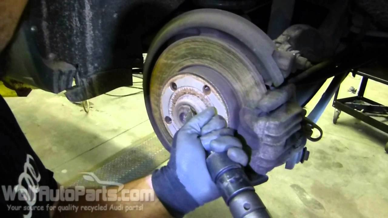 How to Remove Stripped Axle/CV Bolts - B6 Audi A4 2002-2005 (Wolf Auto