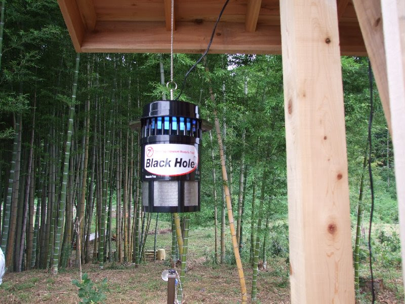 分家箱ノ森 酸化チタン光触媒技術蚊取り器 ブラックホール テスト 箱の森の三男坊