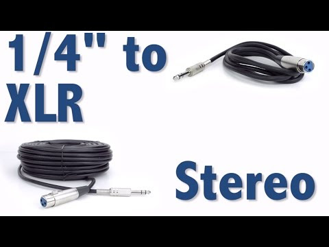 Video Xlr To 1 4 Splitter