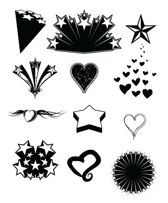 Here's a preview of Stars and Hearts