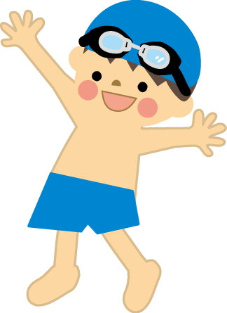 プール 水泳のイラスト 無料イラスト フリー素材