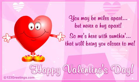 But with our selection of valentine cards it's super easy! a valentines day hug for you free family ecards greeting cards