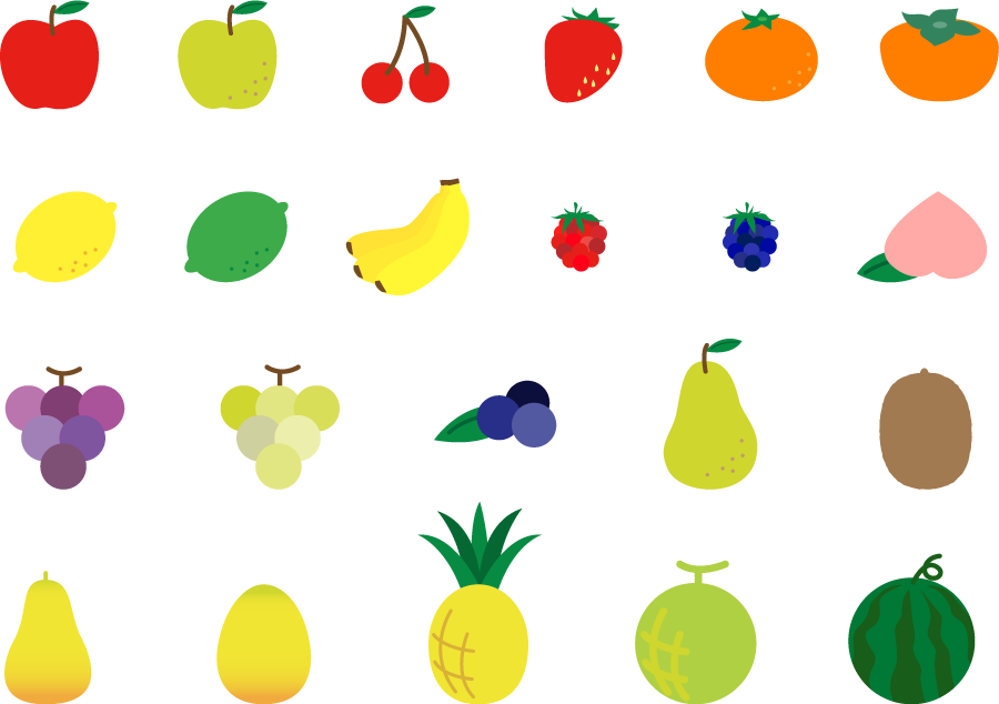 フルーツ イラスト 素材