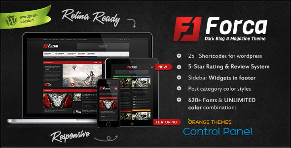 Forca - Themeforest Responsive News/Magazine Theme