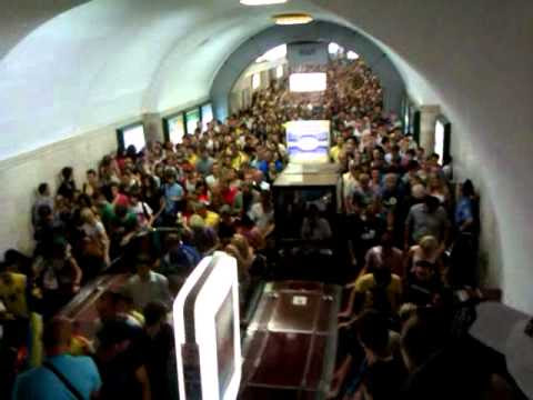 Euro 2012 Kiev metro