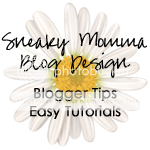 Sneaky Momma Blog Design