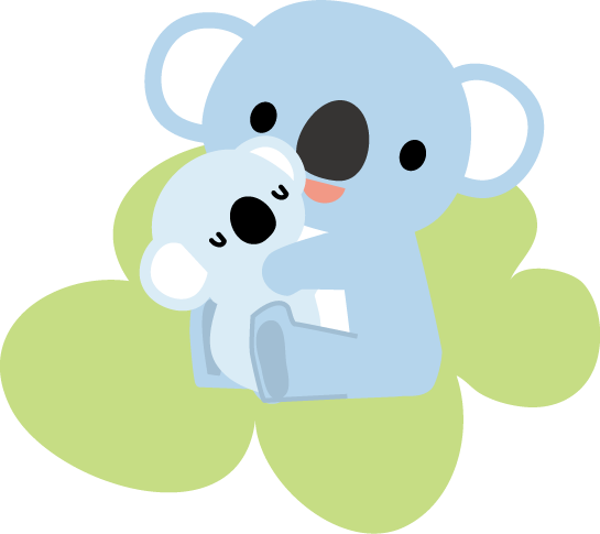 コアラのイラスト 無料イラスト フリー素材