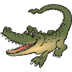 手描き風鰐 No 223 ワニのイラスト アイコン 条件付フリー素材集 スマホなど携帯電話対応
