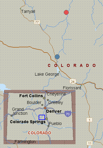 Lake George Colorado Map Map for South Platte River, Colorado, white water, Lake George to 
