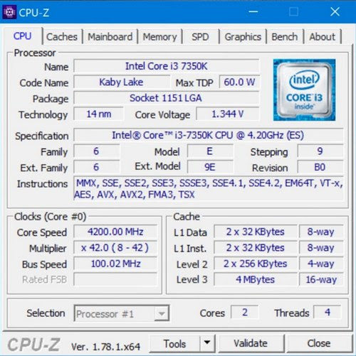 Intel Core I3 7350k Benchmarks The First Core I3 With An Unlocked Multiplier