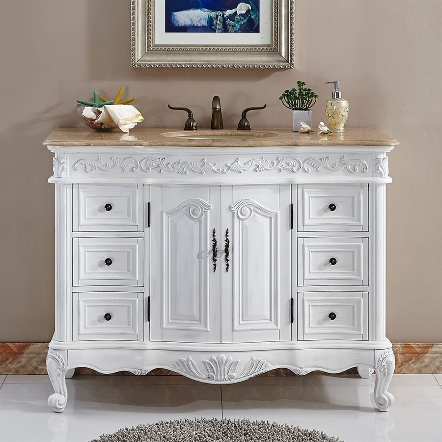 Shop Silkroad Exclusive Ella Antique White Undermount ...